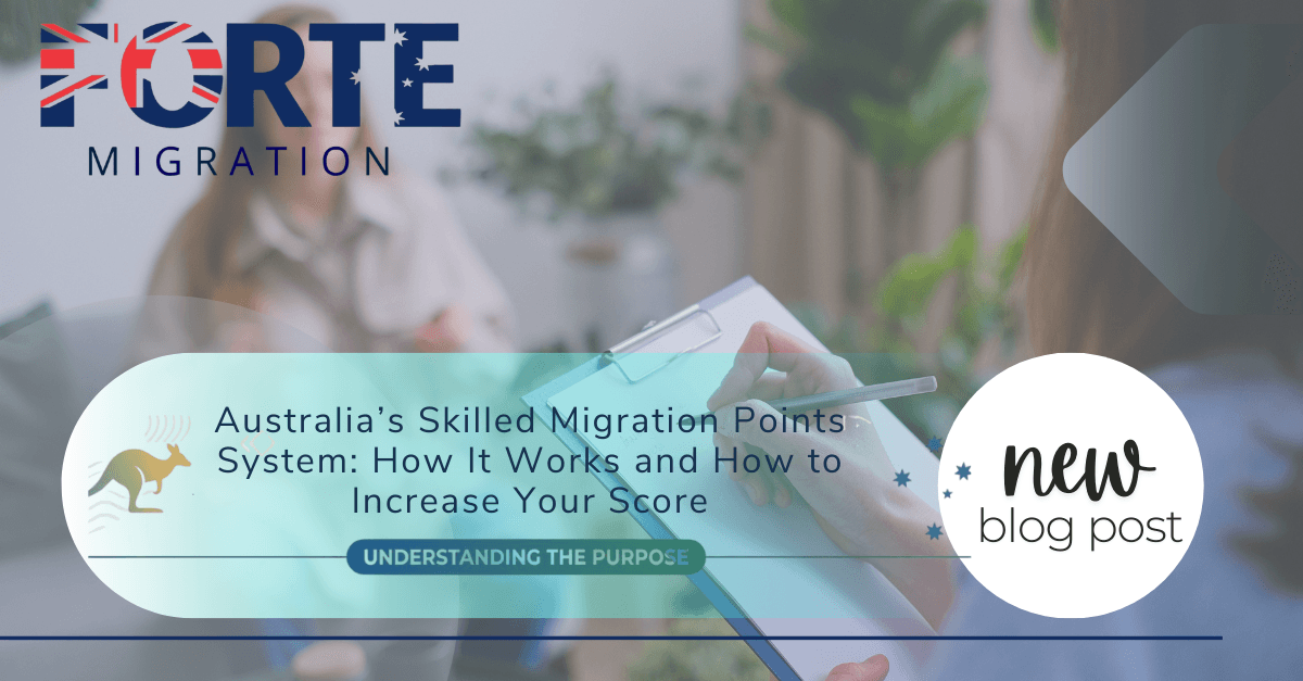 Australia’s Skilled Migration Points System: How It Works and How to Increase Your Score
